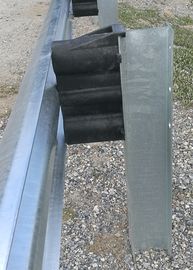 Hot Rolled Highway Guardrail Systems , Galvanized Surface Guardrail H Beam Post